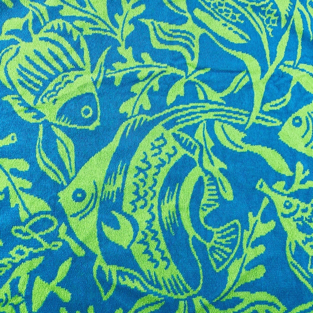 Ralph Laurel Beach Towel Reversible Coral Reef - Picture 6 of 7